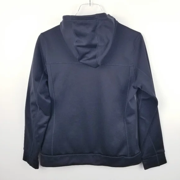 The North Face Women's Black Zip Up Hooded Jacket, size Medium - Picture 3 of 12